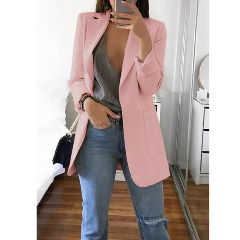 European and American Fashion Casual Women's  Coat Spring and Autumn